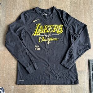 Lakers 2020 Champions Long Sleeve